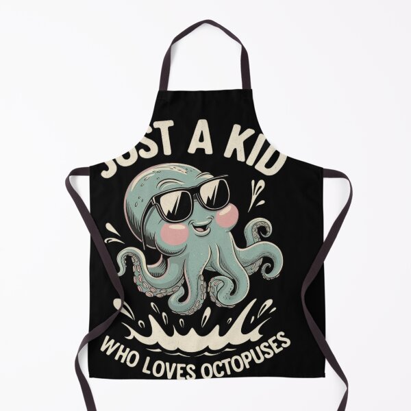 Item preview, Just a Kid Who Love Octopuse designed and sold by Tee Studio.