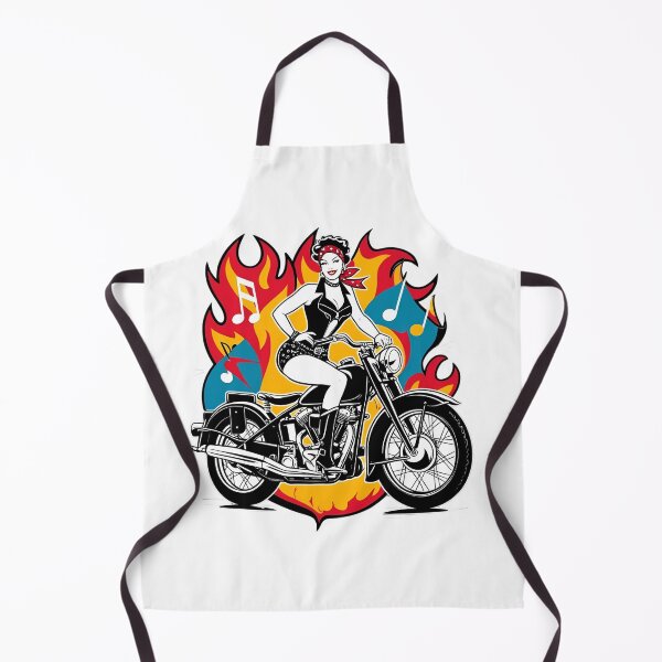 Item preview, Rockabilly biker designed and sold by whatthefoxsays.