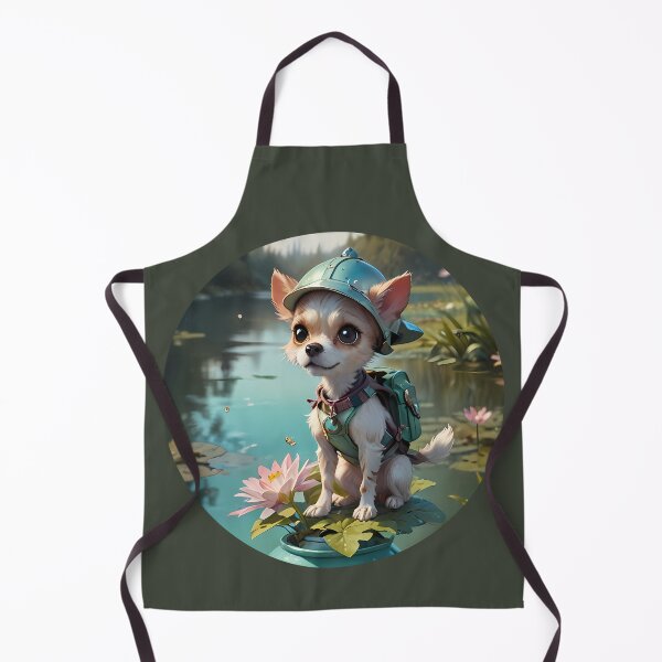 Item preview, Chihuahua Explorer on Water Lily designed and sold by Astralia.