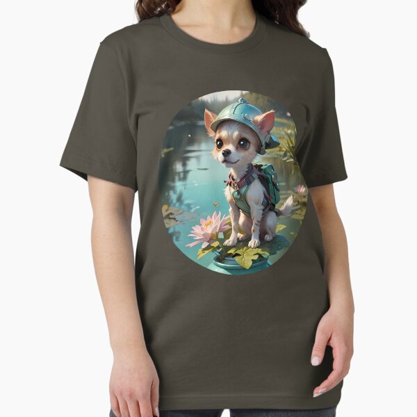 Item preview, Chihuahua Explorer on Water Lily designed and sold by Astralia.