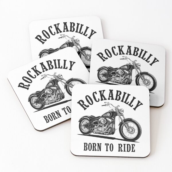 Item preview, Rockabilly biker designed and sold by whatthefoxsays.