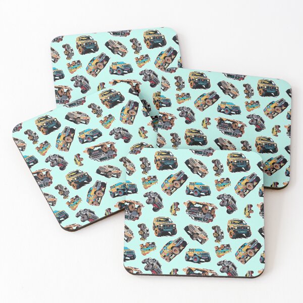 Item preview, Nice 4x4 PICKUP pattern sticker, OFF-ROAD, gift for yourself, retro 80s comic style. designed and sold by UrbanTRIP.