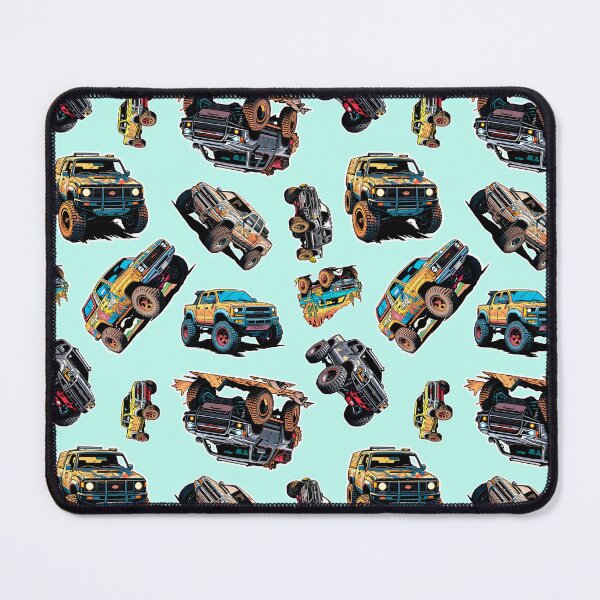 Item preview, Nice 4x4 PICKUP pattern sticker, OFF-ROAD, gift for yourself, retro 80s comic style. designed and sold by UrbanTRIP.
