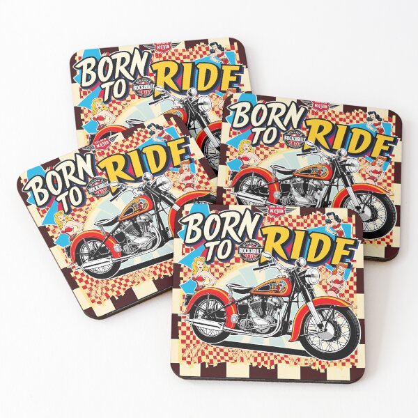 Item preview, Born to ride designed and sold by whatthefoxsays.