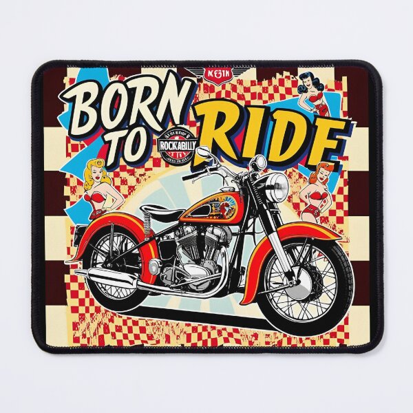 Item preview, Born to ride designed and sold by whatthefoxsays.