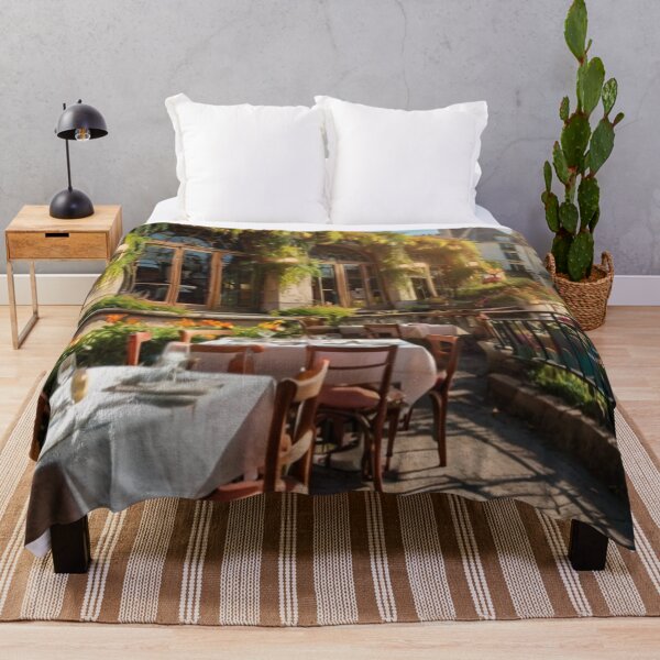 Item preview, Enchanted Parisian Restaurant by the Blooming Canal designed and sold by BlareBlare.