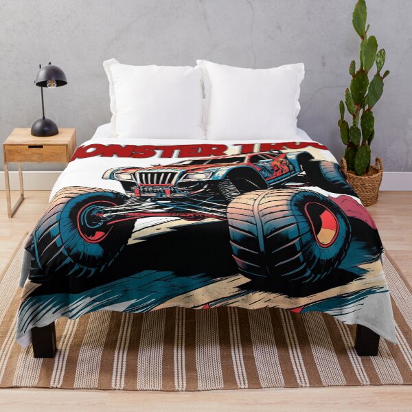 Item preview, Monster Truck Sticker, Cute 80s Comic Book Design, Ideal for Gift designed and sold by UrbanTRIP.