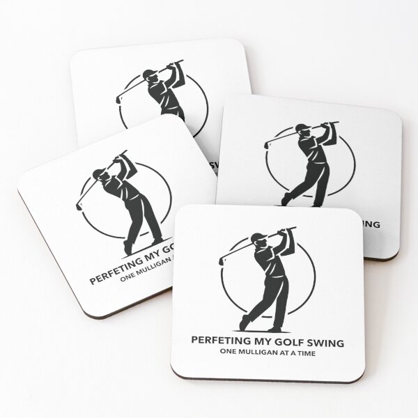 Item preview, PERFETING MY GOLF SWING, ONE MULLIGAN AT A TIME designed and sold by GossApparel.