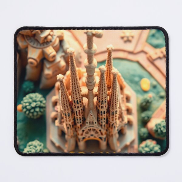 Item preview, SPAIN sticker poster with miniature design. designed and sold by UrbanTRIP.