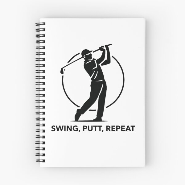 Item preview, SWING, PUTT, REPEAT designed and sold by GossApparel.