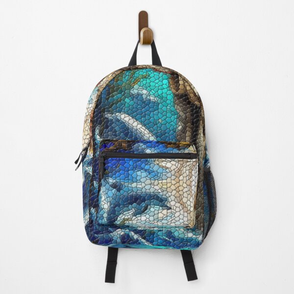 Item preview, Sea Saint – Stained Glass Church Window with Oceanic Grace designed and sold by LuxuryApparels.
