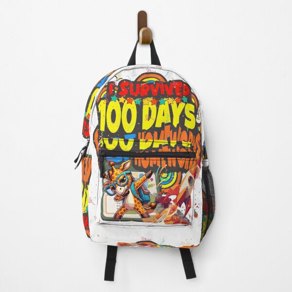 Item preview, I survived 100 Days Of Homeworks : Giraffe designed and sold by Eksama Design.