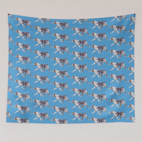 Item preview, Australian Shepherd - Blue Merle Brown Eyes designed and sold by harmopiavu.