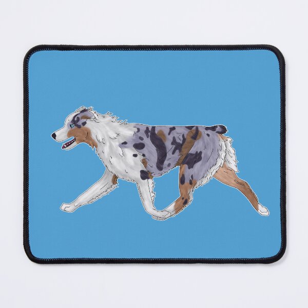 Item preview, Australian Shepherd - Blue Merle Blue Eyes designed and sold by harmopiavu.