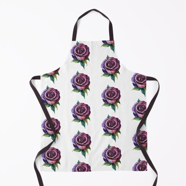 Item preview, Elegant Watercolor Rose – Purple & Pink Bloom designed and sold by CharmingGarden.