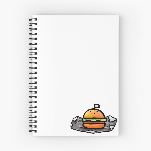 Item preview, Cartoon hamburger on crumpled paper doodle drawing designed and sold by CuteLemon00.