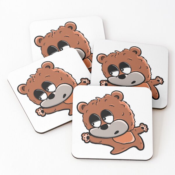 Item preview, Disdainful bear in disgusted look drawing designed and sold by CuteLemon00.
