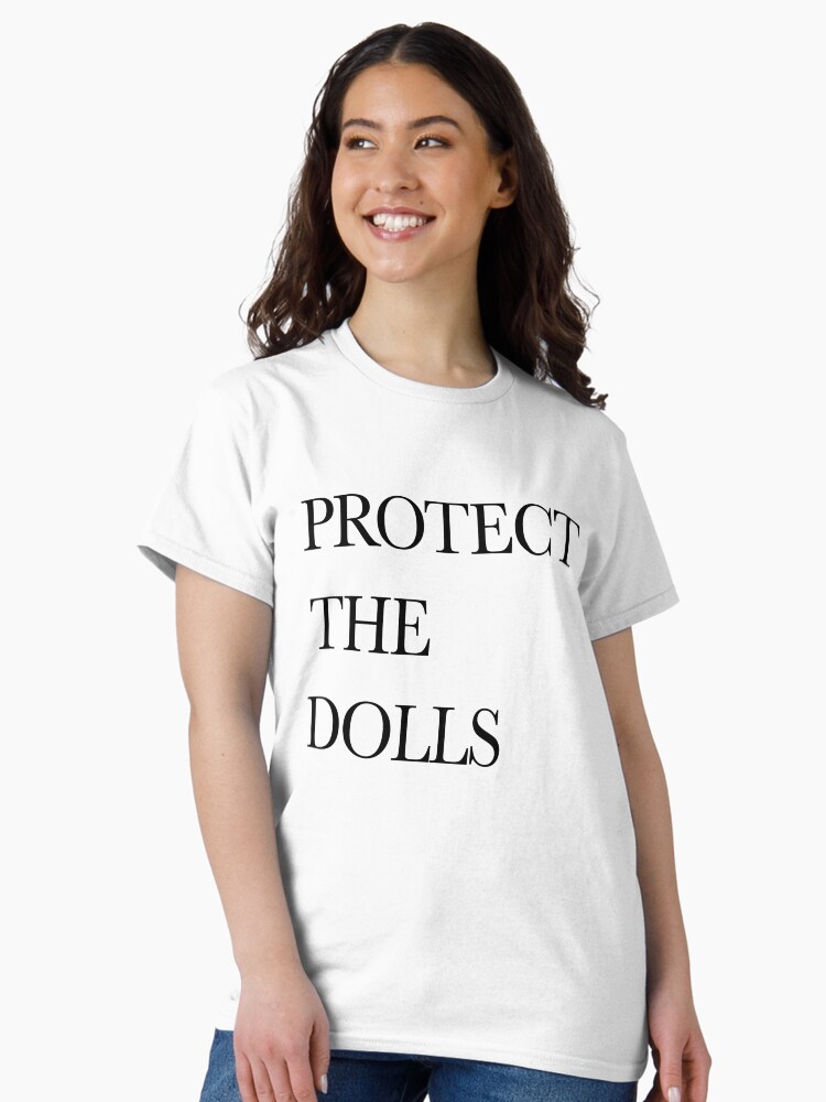 Thumbnail 1 of 7, Classic T-Shirt, Protect the dolls designed and sold by hrtbrkncowboy.