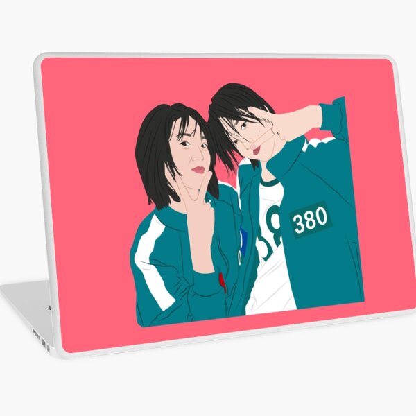 Item preview, Se-Mi & Kim Young-Mi Cute Pink Pose Squid Game Netflix designed and sold by KamiTrendz.