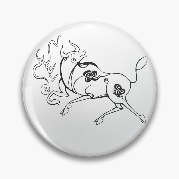 Item preview, Celestial Ox and Auspicious Clouds designed and sold by JollyCritters.