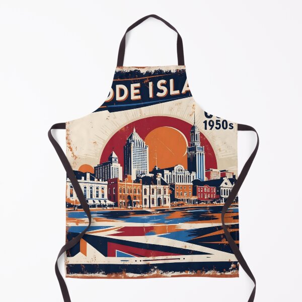 Item preview, Rhode Island 1950s USA Vintage Retro Tourism designed and sold by TravelersGems.