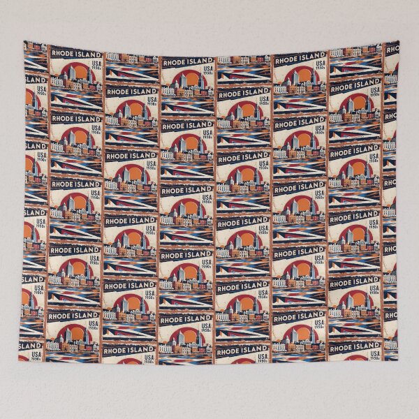 Item preview, Rhode Island 1950s USA Vintage Retro Tourism designed and sold by TravelersGems.