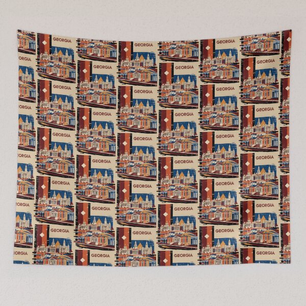 Item preview, Georgia 1950s USA Vintage Retro Tourism designed and sold by TravelersGems.