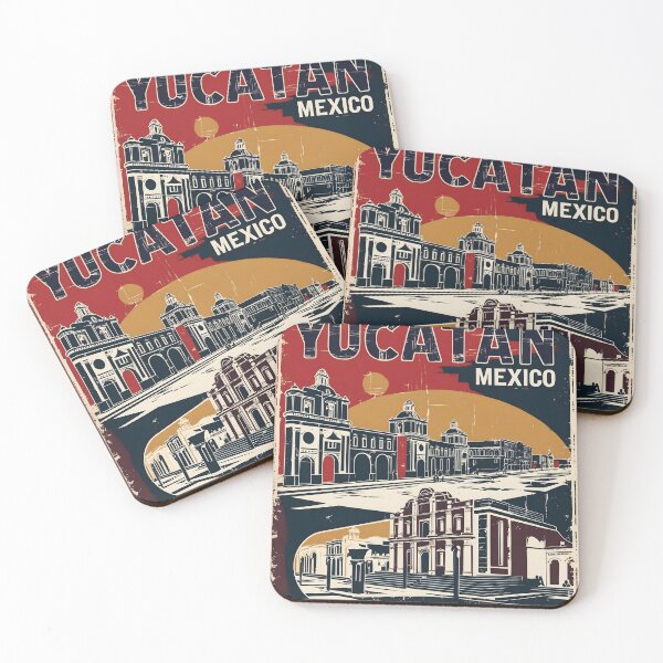 Item preview, Yucatan Vintage Travel Tourism designed and sold by TravelersGems.