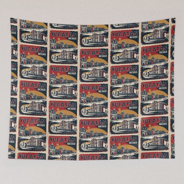 Item preview, Yucatan Vintage Travel Tourism designed and sold by TravelersGems.