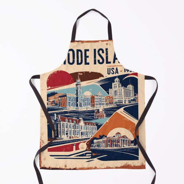 Item preview, Rhode Island 1950s USA Vintage Retro Tourism designed and sold by TravelersGems.