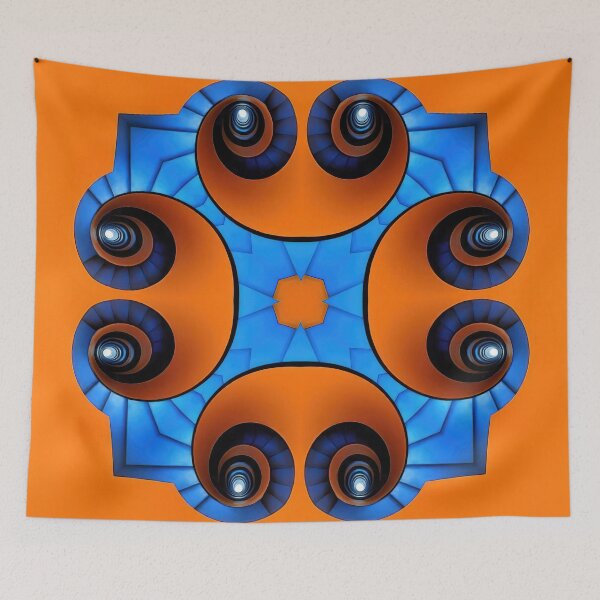 Item preview, Blue Rib Spiral designed and sold by RickGoulet.