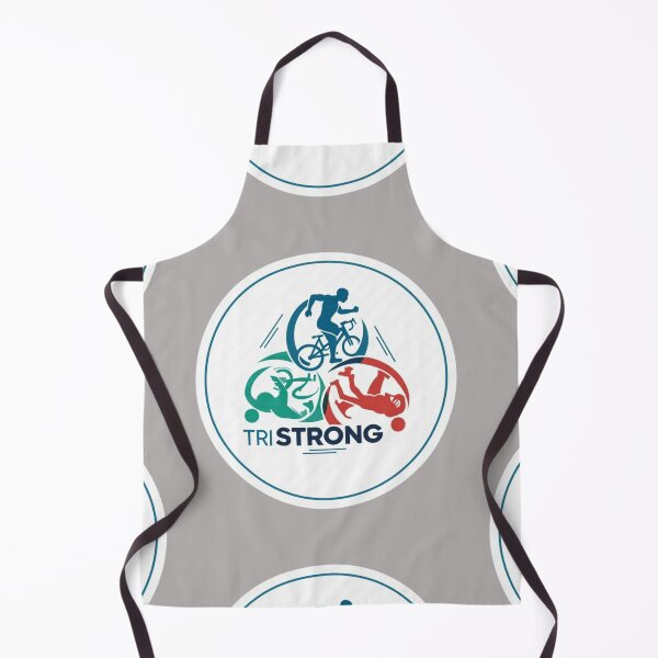 Item preview, TRI STRONG – Swim. Bike. Run. Repeat. designed and sold by Triathlongram.