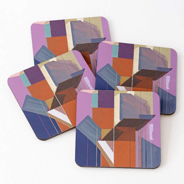 Item preview, Minimalist Modern Abstract Art – Colorful Geometric Shapes – Simple Contemporary Design designed and sold by CattlettArt.