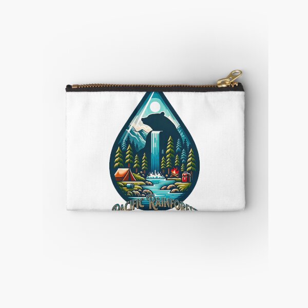 Item preview, Pacific Rain Forest | Scenic Nature | Camping | Animal Graphic | Pacific NW Gift | Pacific NW Gear Co designed and sold by PacificNWGearCo.