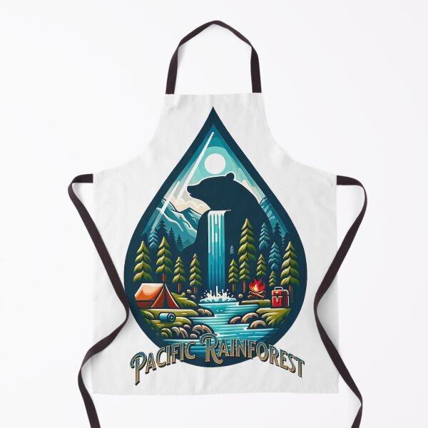 Item preview, Pacific Rain Forest | Scenic Nature | Camping | Animal Graphic | Pacific NW Gift | Pacific NW Gear Co designed and sold by PacificNWGearCo.