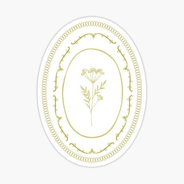 Artikel-Vorschau von Gelbes Vintage-Blumenmuster, designt und verkauft von ashtonwcreates.