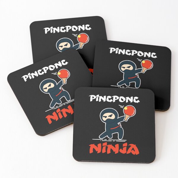 Item preview, Ping Pong Ninja - Stealth Paddle Design designed and sold by miaa-artistshop.