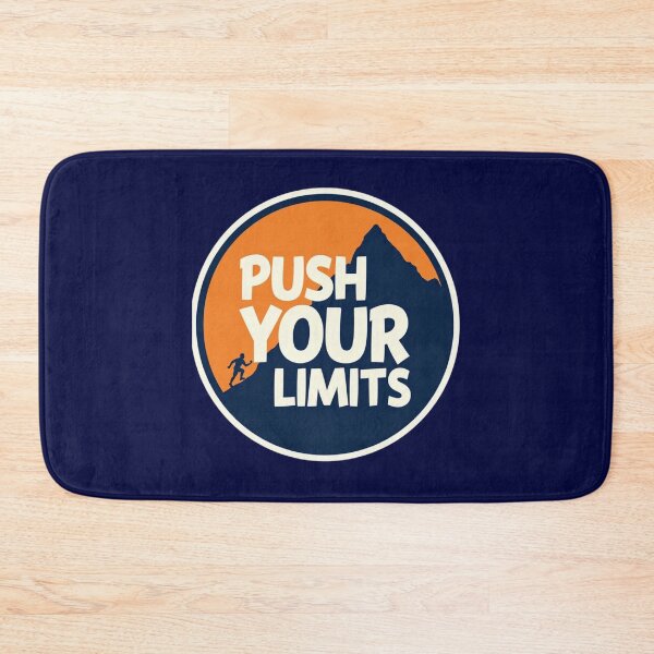 Item preview, PUSH YOUR LIMITS – Bold Motivational Triathlon Quote Design designed and sold by Triathlongram.