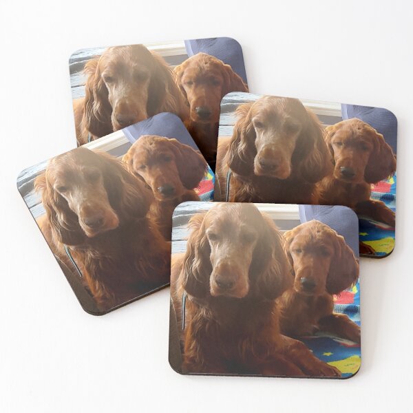 Item preview, Mother and Daughter Irish Setters designed and sold by Mythen.