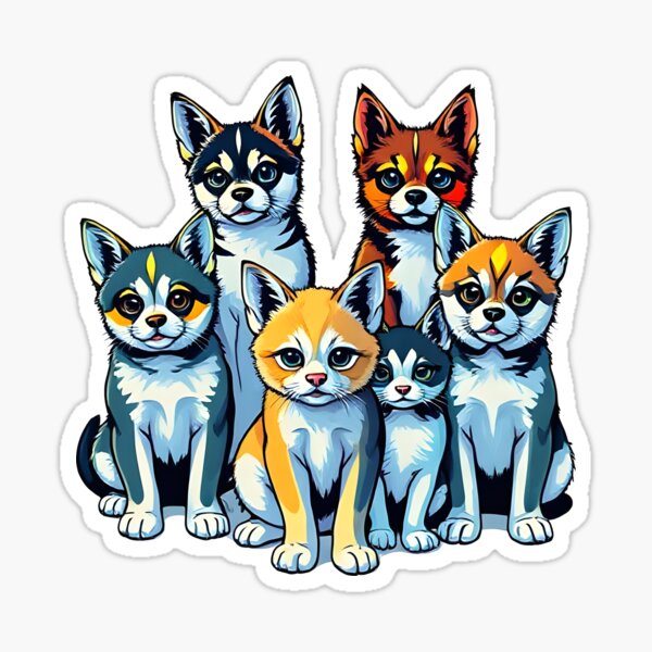 Item preview, Urban Pet Pack designed and sold by TKayeAI.