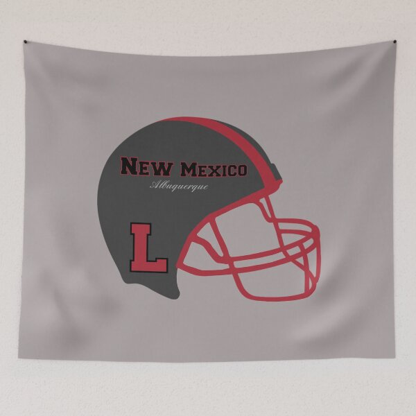 Item preview, Albuquerque New Mexico NM Football Helmet  designed and sold by Lartheviking.