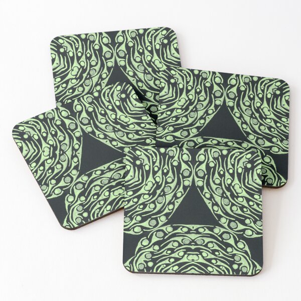 Item preview, Hypnotic Swirls in Green designed and sold by Betsy Phillips.