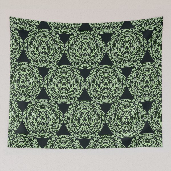 Item preview, Hypnotic Swirls in Green designed and sold by Betsy Phillips.