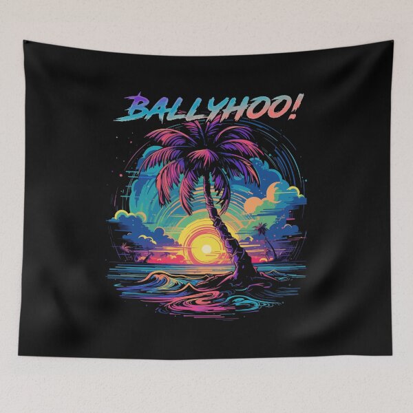 Aperçu de l'œuvre Logo vintage Ballyhoo! créée et vendue par Crimsonandshade.