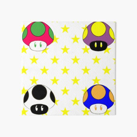 Item preview, Different Palettes of the Super Mushroom designed and sold by How2Art.