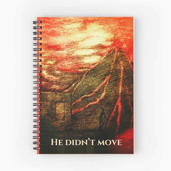 Item preview, He Didn't Move – Stillness in the Face of Fire - Red designed and sold by Anomaly Effect.