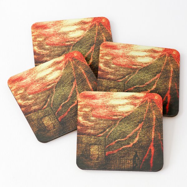 Item preview, He Didn't Move – Stillness in the Face of Fire - Red designed and sold by Anomaly Effect.