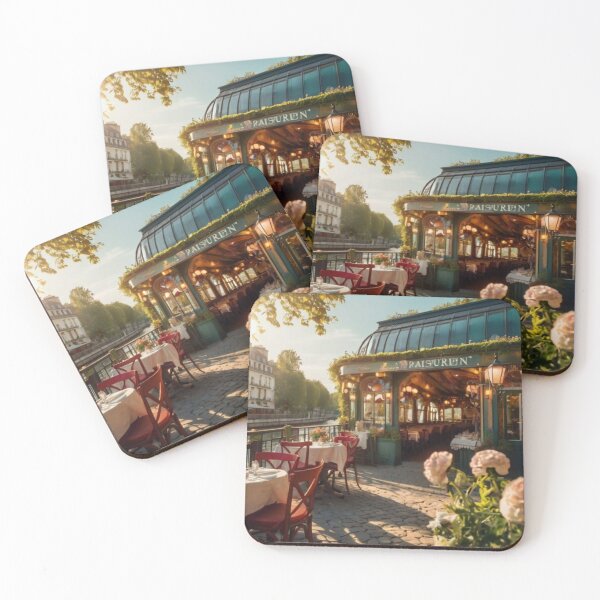 Item preview, A Magical Parisian Dining Escape with a View designed and sold by BlareBlare.