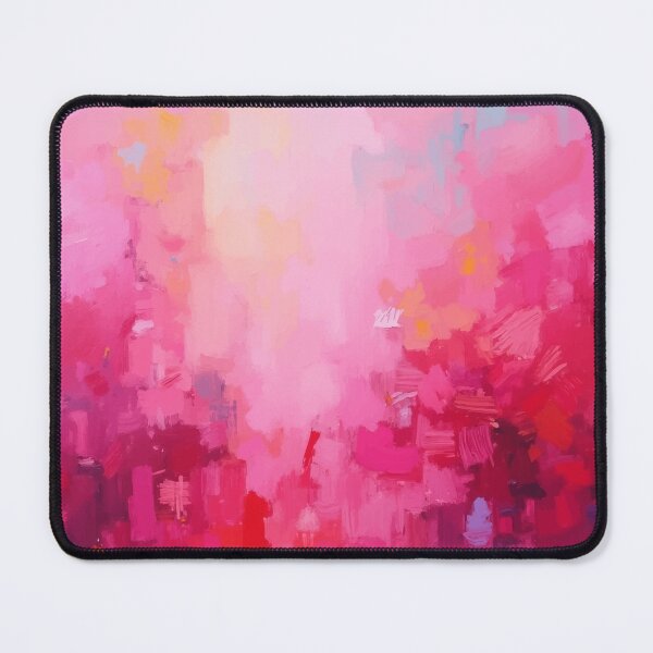 Item preview, Electric Bloom – Bold Pink Abstract designed and sold by BlindCatCreative.