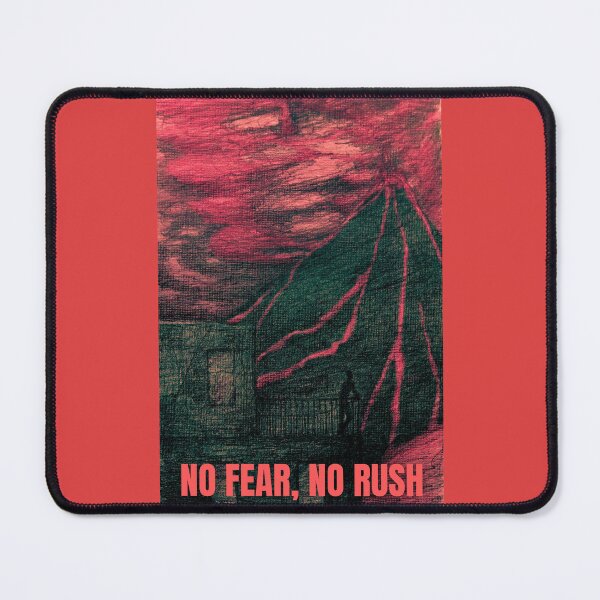 Item preview, No Fear, No Rush – Tranquility at the Edge - Red designed and sold by Anomaly Effect.